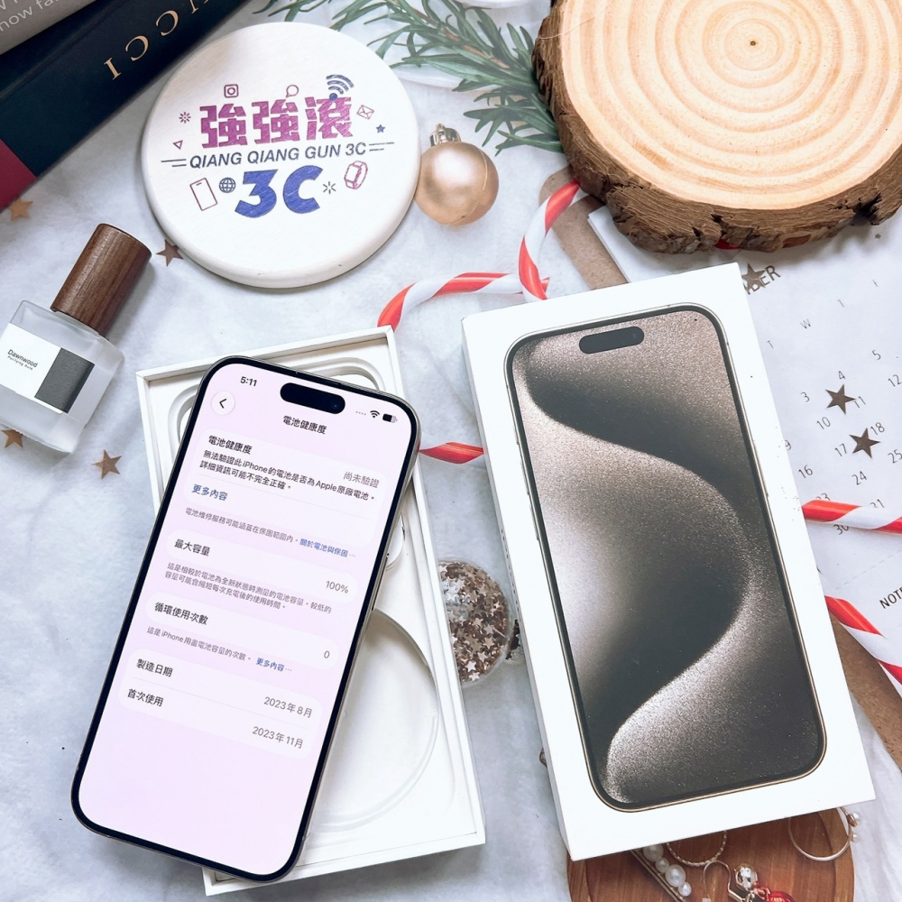 二手 iPhone15Pro 512G 原色*60063(店家保固)