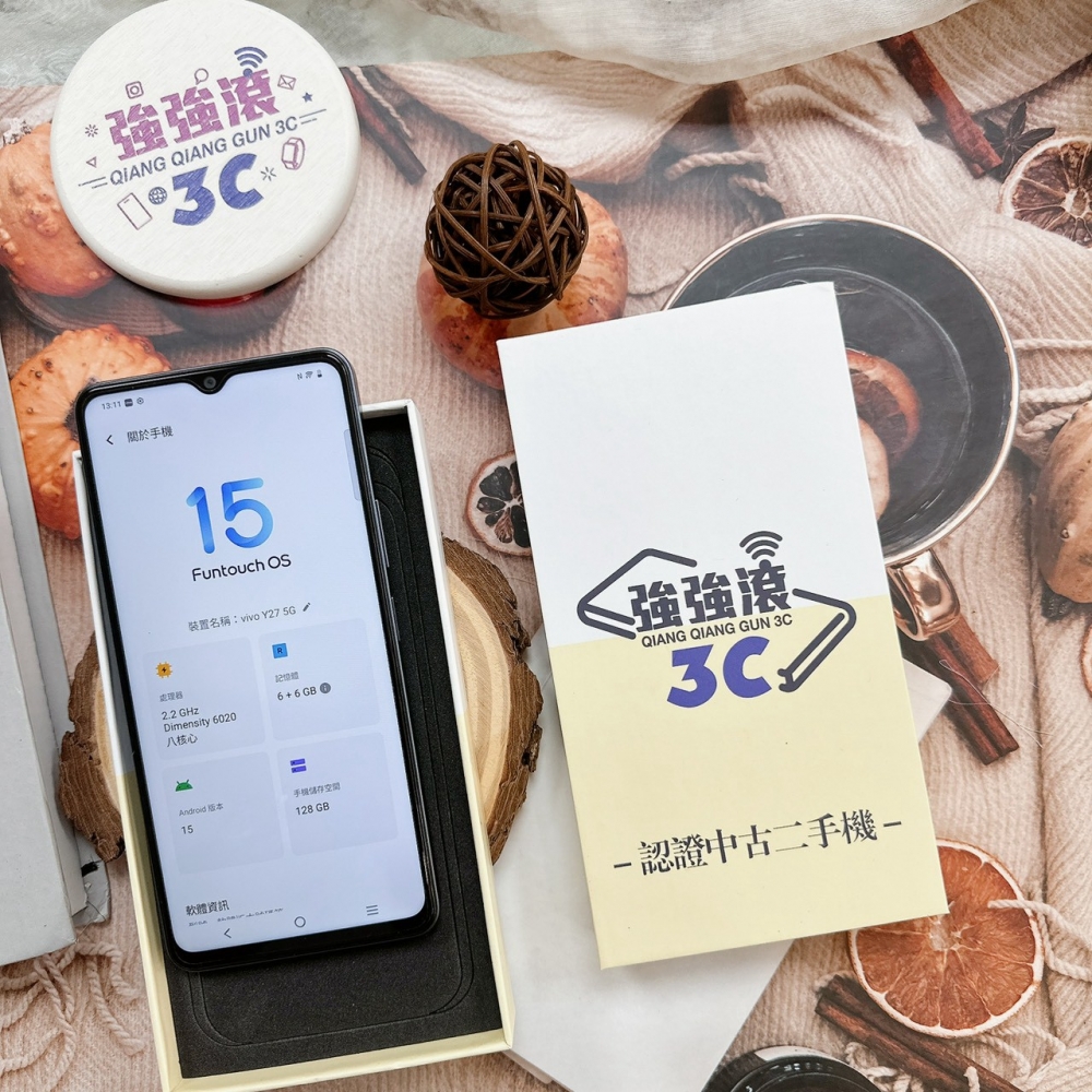 二手 Vivo Y27 6+128G 黑色*69054(店家保固)