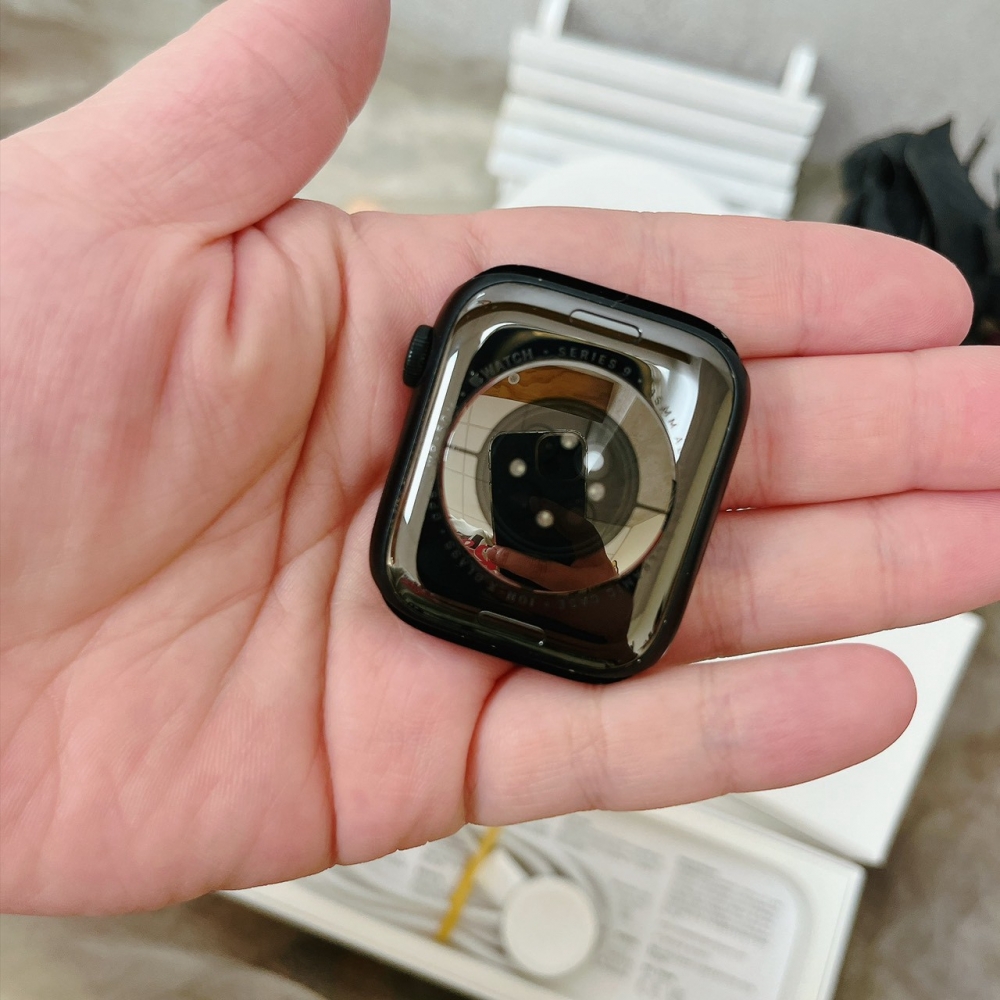 佳里-二手- Apple watch S9 45MM GPS 黑色#L14WJ(店家保固)