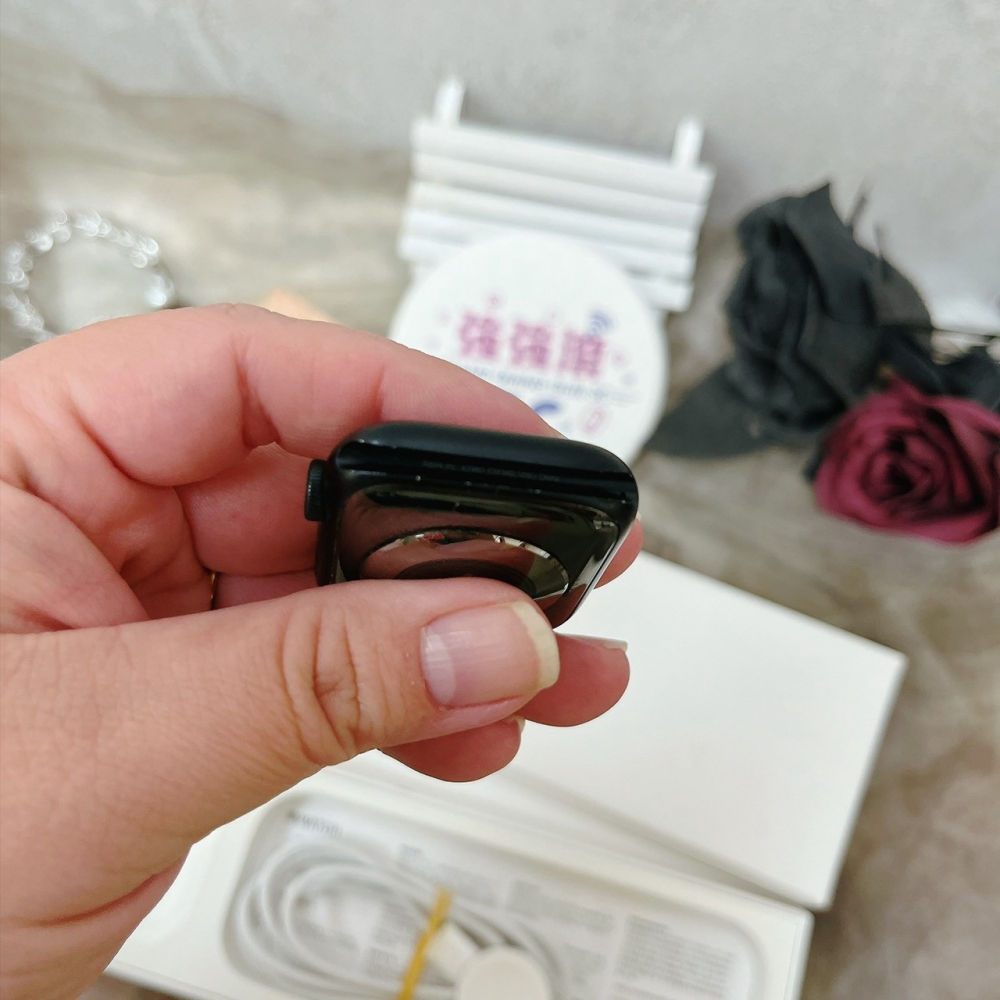佳里-二手- Apple watch S9 45MM GPS 黑色#L14WJ(店家保固)