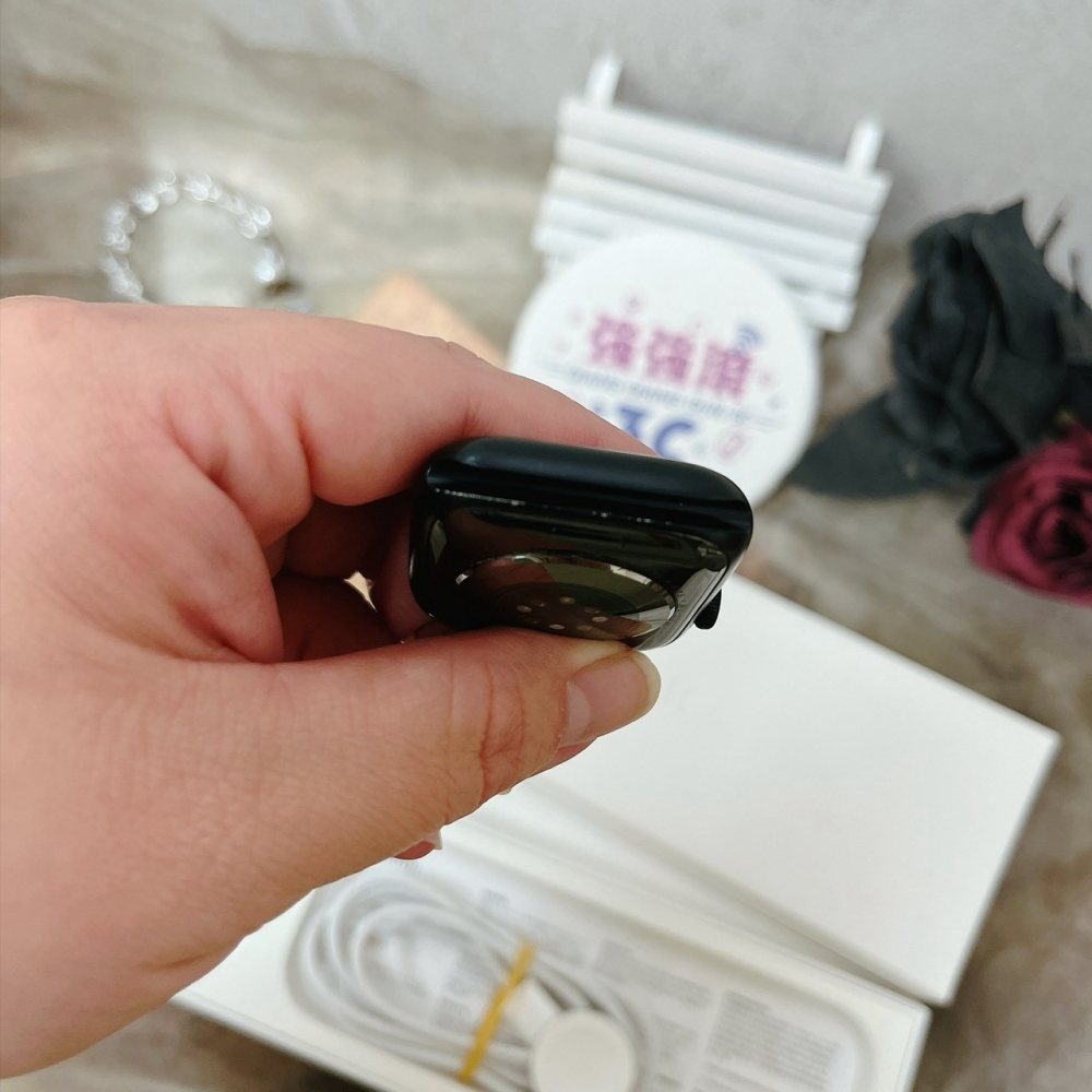 佳里-二手- Apple watch S9 45MM GPS 黑色#L14WJ(店家保固)