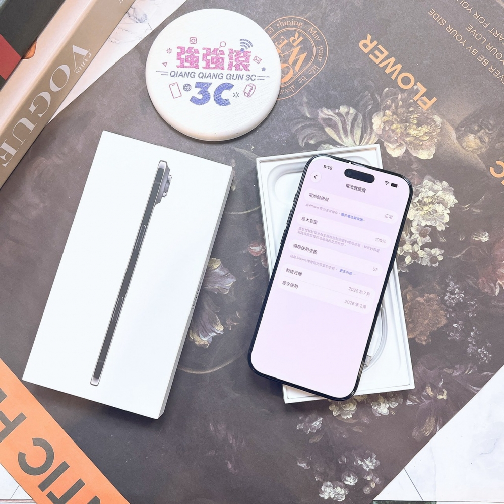 二手 iPhone Air 512G 黑色*85683(原廠保固)