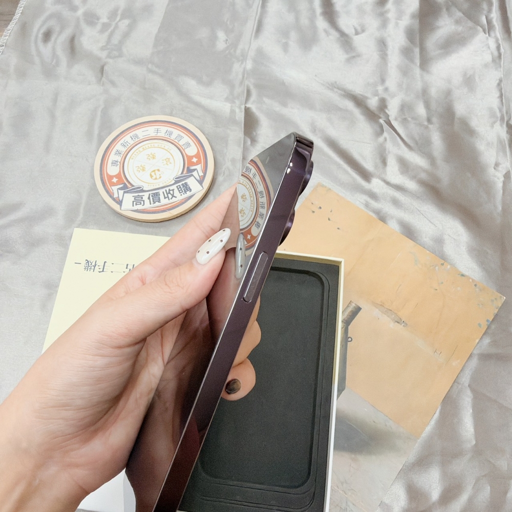 鹽行-二手 iphone 14 pro max 256G 紫色 #83762(店家保固)