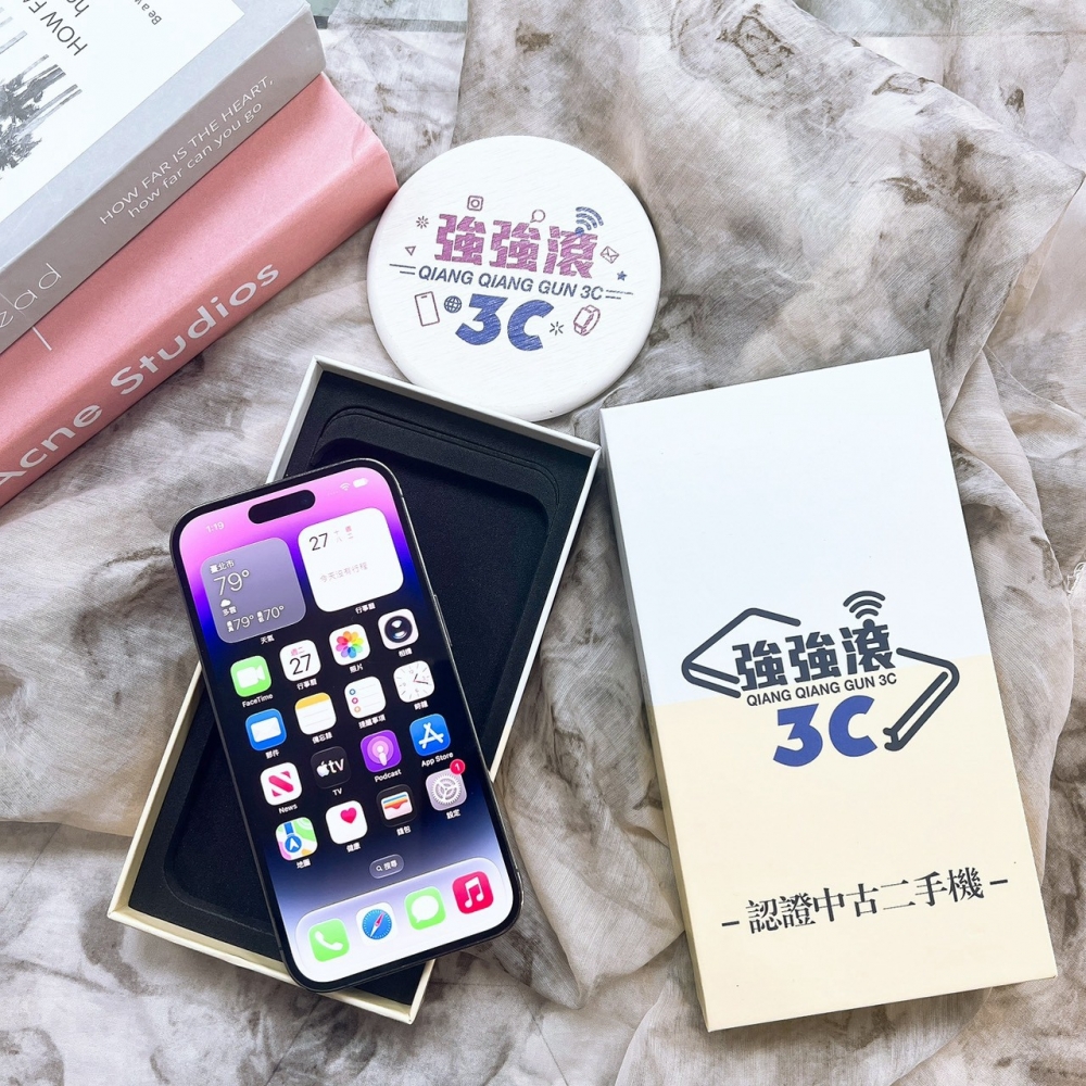二手 iPhone14Pro 128G 紫色*10830(店家保固)