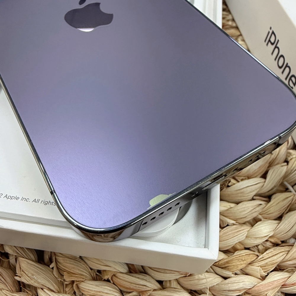 歸仁- 二手iphone14PRO 128G 紫色*10471（店家保365天）