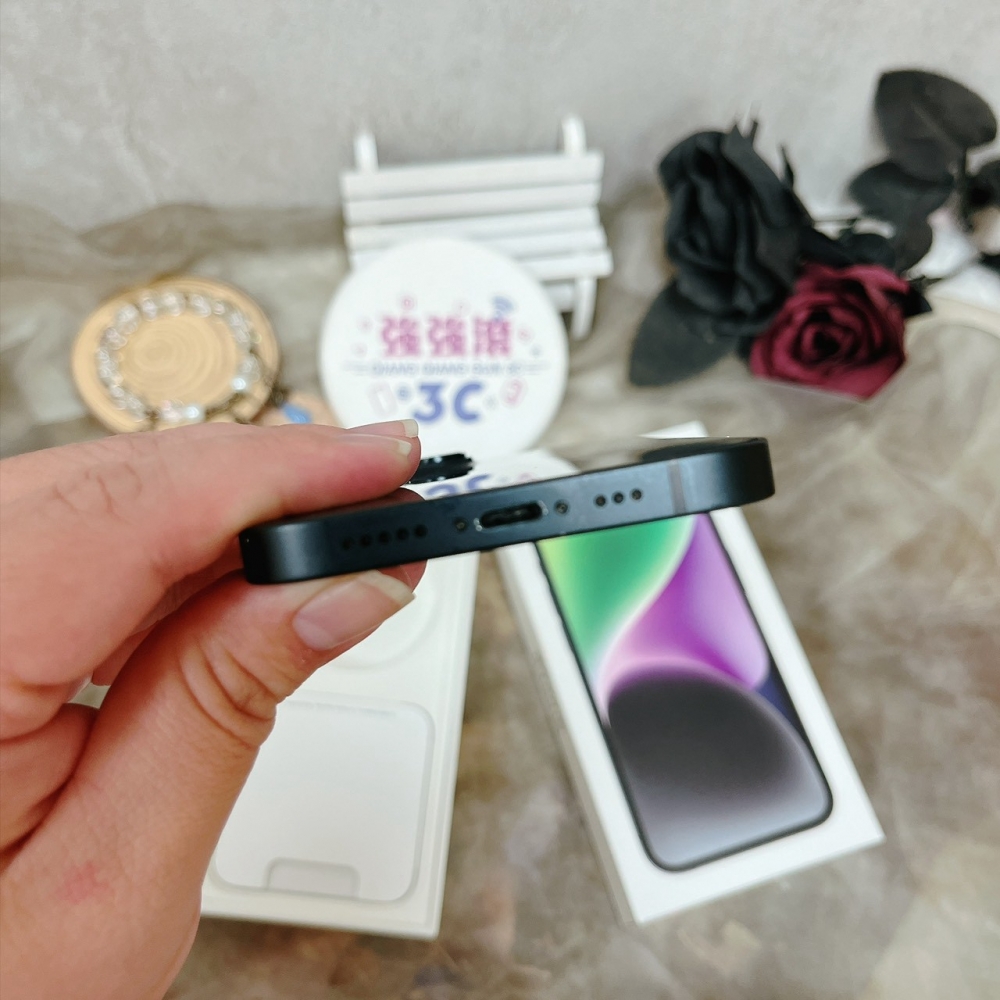 佳里-二手- iPhone14 128G 黑色#15131 (店家保固)