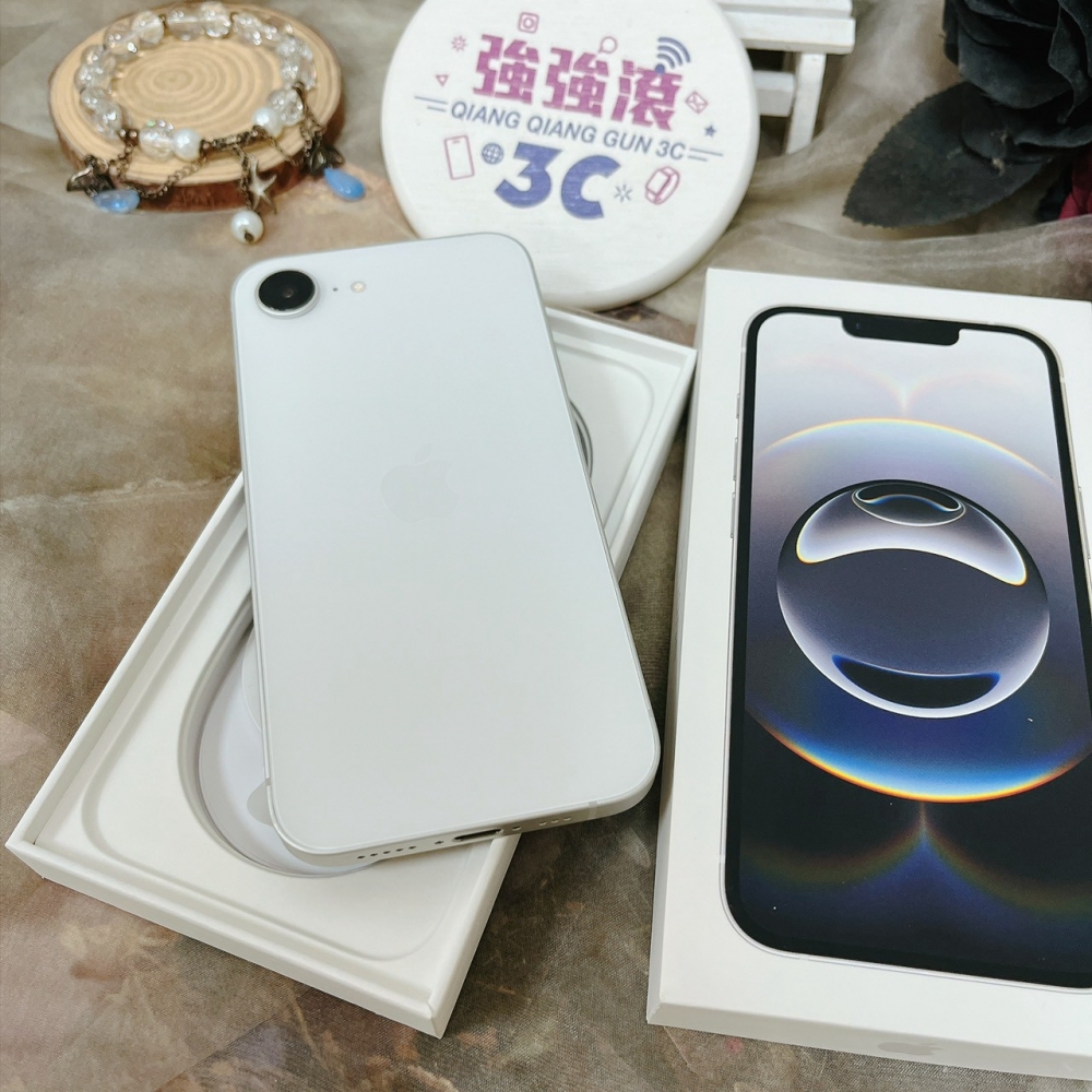 佳里-二手- iPhone16E 256G 白色#44585 (店家保固)
