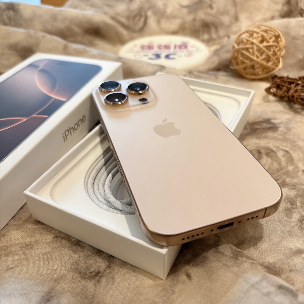 二手 iPhone16Pro 512G 金色*45972(店家保固)