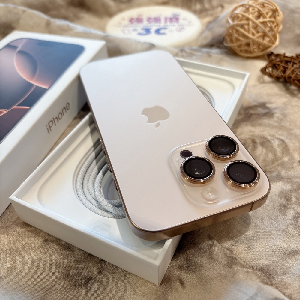 二手 iPhone16Pro 512G 金色*45972(店家保固)