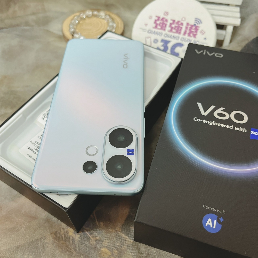 佳里-二手- VIVO V60 12/256G 藍色#03810 (店家保固)