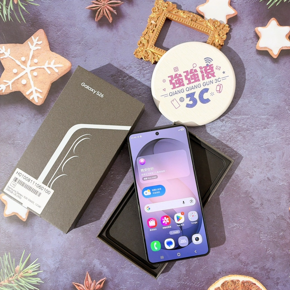 善化-二手 三星S26 12+256G 黑色*49228(原廠保固)