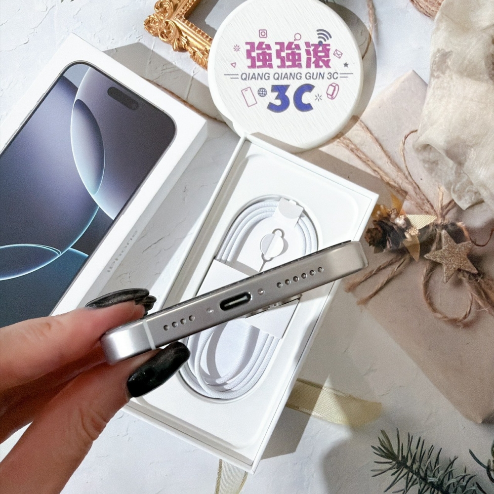 善化-二手 iPhone16 Pro Max 1TB 白色#60488(店家保固)