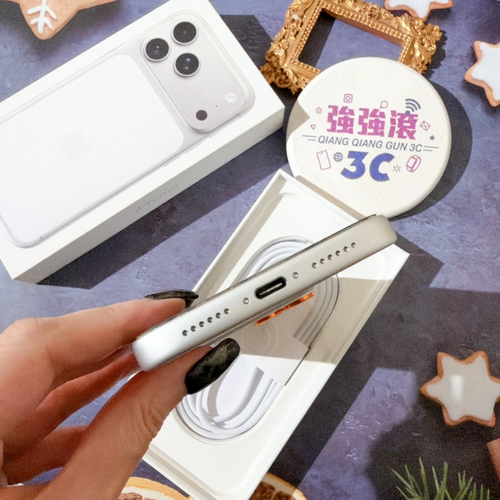 善化-二手 iPhone17 Pro Max 256G 白色#96010（店家保固）