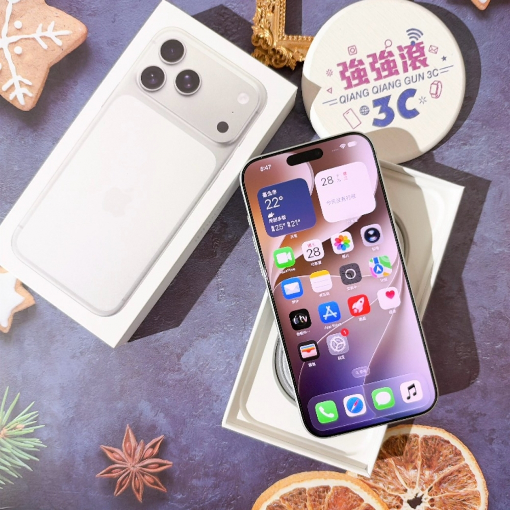 善化-二手 iPhone17 Pro Max 256G 白色#96010（店家保固）