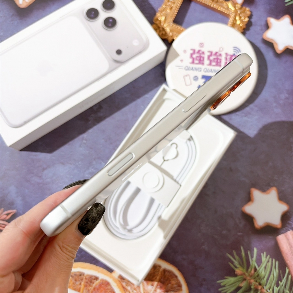 善化-二手 iPhone17 Pro Max 256G 白色#96010（店家保固）