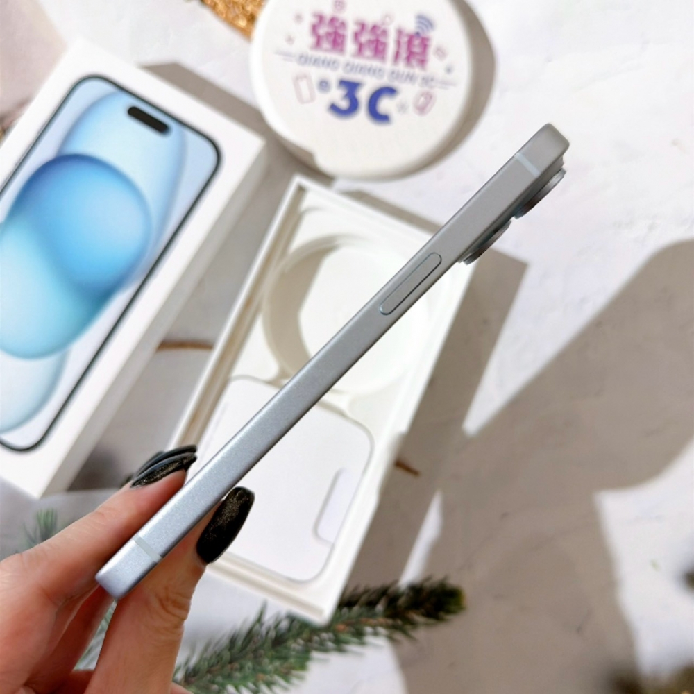 善化-二手 iPhone15 256G 藍色#54794（店家保固）