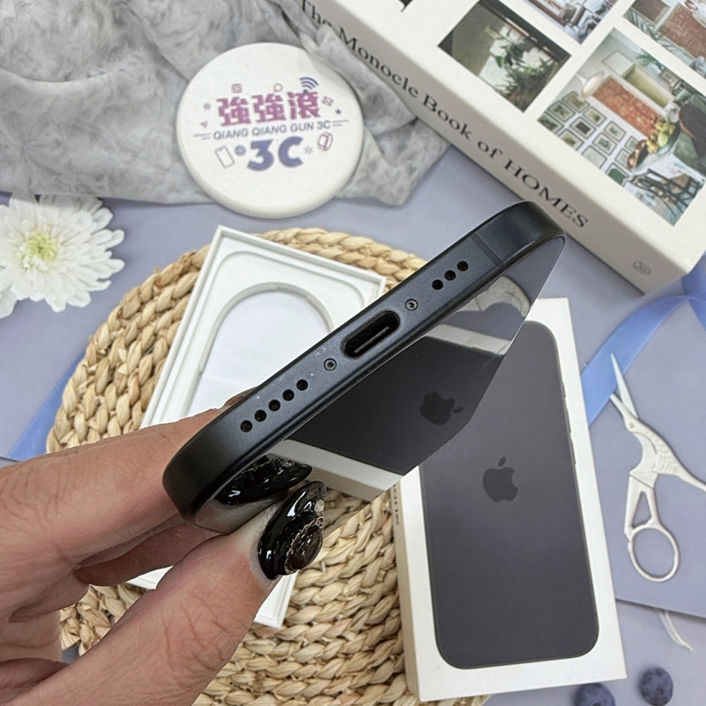 歸仁- 二手iphone 16 128G 黑色*17649(店家保365天)
