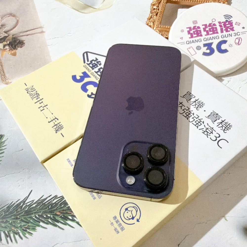 善化-二手 iPhone14 Pro Max 128G 紫色#06848（店家保固）