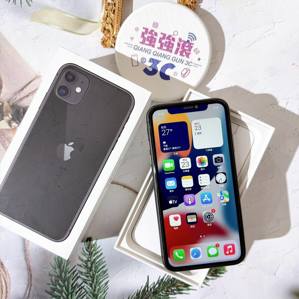 善化-二手 iPhone11 128G 黒色#32568（店家保固）