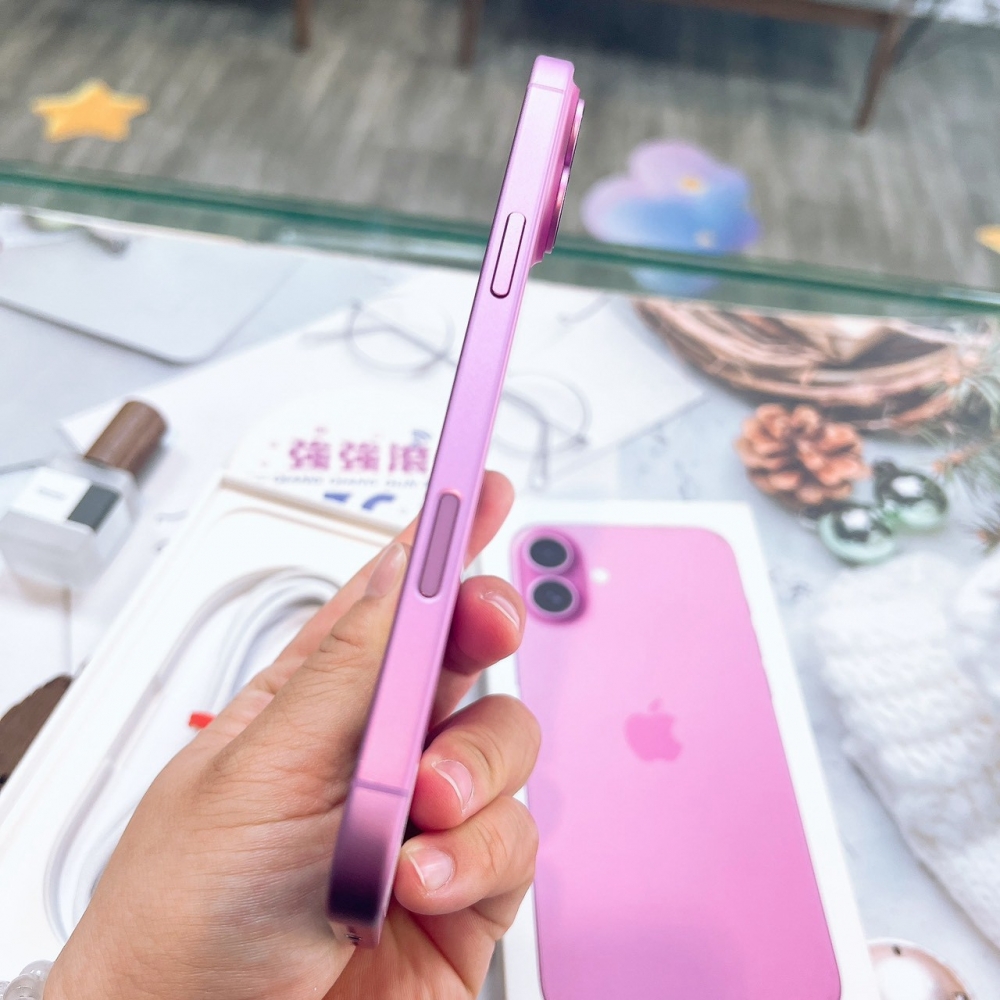 二手 iPhone16Plus 128G 粉色*48585（店家保固）