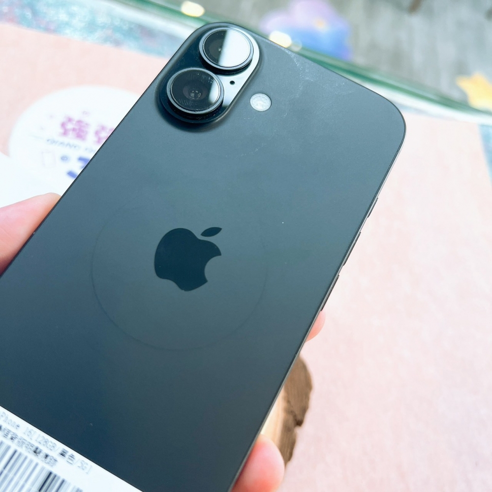 二手 iPhone16 128G 黑色*40786（店家保固）