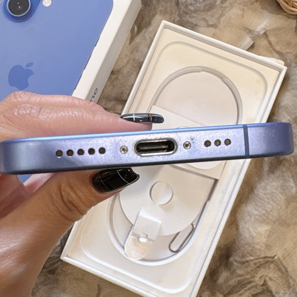 二手 iPhone16 256G 藍色*17373(店家保固)
